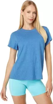 Расстояние с коротким рукавом Brooks, цвет Heather Blue Ash