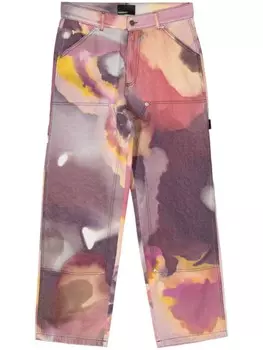 RASSVET джинсы Butterfly прямого кроя, фиолетовый