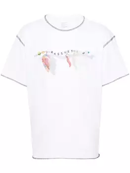 RASSVET футболка с логотипом, белый