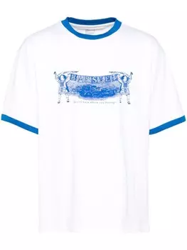 RASSVET футболка с принтом, белый