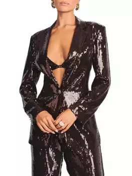 Рассвет Блейзер Retrofte, цвет dark chocolate