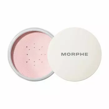 Рассыпчатая фиксирующая пудра jumbo setting powder bake & set soft focus Morphe, цвет brightening pink, количество 1 шт.
