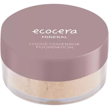 Рассыпчатая минеральная основа с теплым покрытием в оттенке 6.0 гавана, 4 г Ecocera Mineral, цвет w 6.0 havana