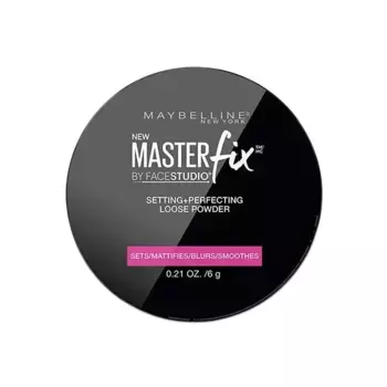 Рассыпчатая пудра для фиксации макияжа Master Fix Powder Translucent Maybelline New York, 1 UD