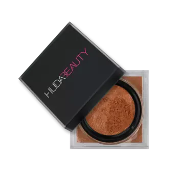 Рассыпчатая пудра easy bake loose baking & setting powder Huda Beauty, цвет coffee cake, вес 20 гр.