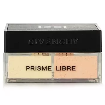 Рассыпчатая пудра «Гармония 4 в 1» от Givenchy Prisme Libre Mat Finish & Enhanced Radiance # 5 Popeline Mimosa.