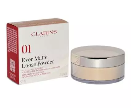Рассыпчатая пудра Joli Ever Matte, оттенок 01 Universal Light Clarins
