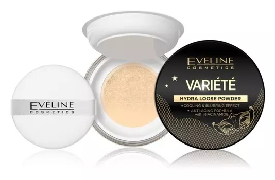 Рассыпчатая пудра с охлаждающим эффектом Eveline Cosmetics Varit