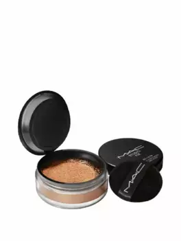 Рассыпчатая пудра Studio Fix Pro Set + Blur Weightless Loose Powder, оттенок Dark MAC