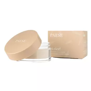 Рассыпчатая рисовая пудра с оттенком hi rice! coloured rice powder Paese, цвет nr. 20 natural, вес 10 гр.