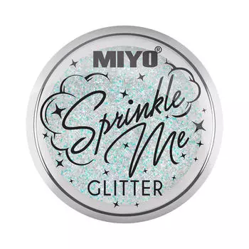 Рассыпчатые тени для век 16 синяя нота Miyo Sprinkle Me Glitter, 2 гр