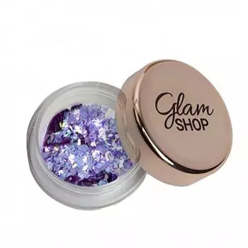 Рассыпчатый пигмент в виде фиброоптической фольги для век, 3 г Glam Shop, цвет wiatowd