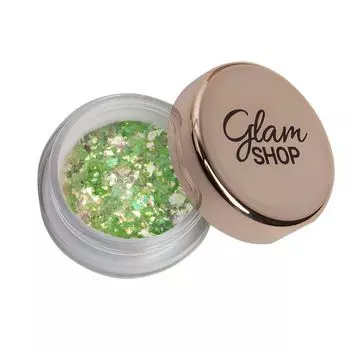 Рассыпчатый пигмент в виде фольги для век, леденец, 3 г Glam Shop, цвет lodowy cukierek