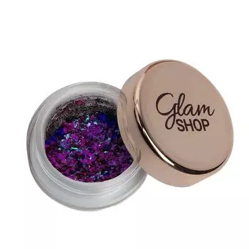 Рассыпчатый пигмент в виде фольги для век, фиолетовый сапфир, 3 г Glam Shop, цвет fioletowy szafir