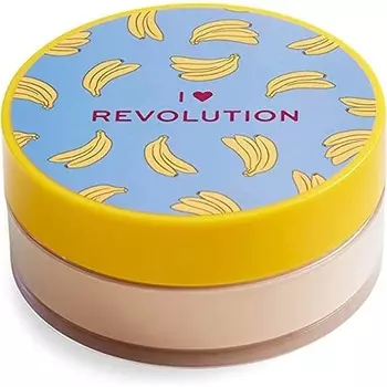 Рассыпчатый разрыхлитель Makeup Revolution банан 22 г, I Heart Revolution