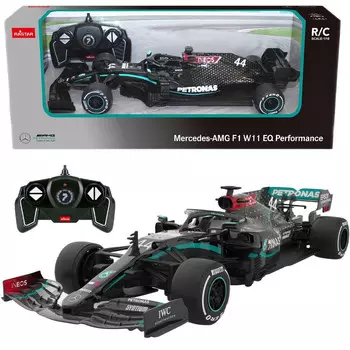 Rastar Mercedes-AMG F1 W11 EQ Performance Racing Car Радиоуправляемый Petronas 98500