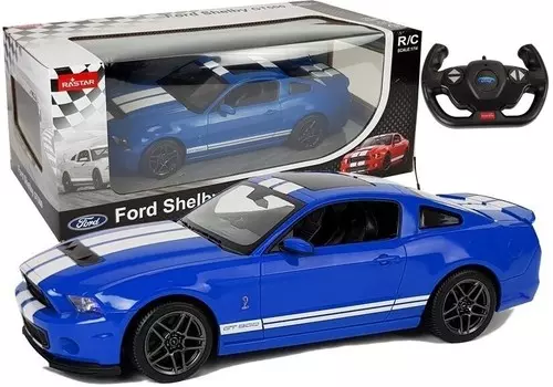 Rastar, Радиоуправляемый автомобиль Ford Shelby 1:14 Синий