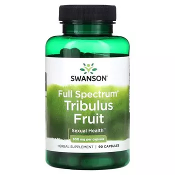 Растительная добавка Swanson Full Spectrum Tribulus Fruit