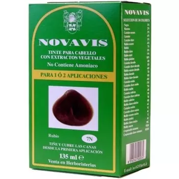 Растительная краска для волос Novavis 7N Blonde 130 мл