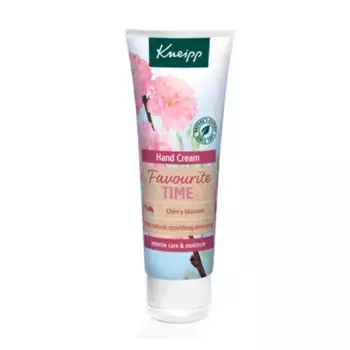 Растительное масло миндаля и экстракт вишневого цвета Crema De Manos Favourite Time Kneipp, 75 ml