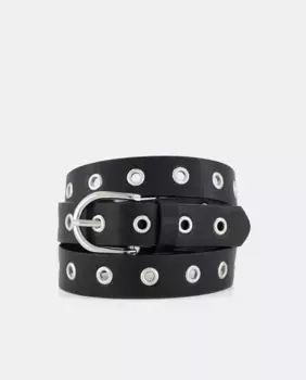 Растоптанный ремень Tintoretto, черный