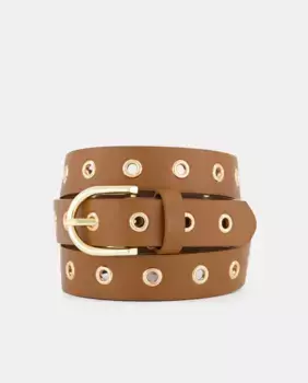 Растоптанный ремень Tintoretto, коричневый