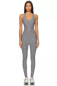 Растягивающийся комбинезон с перекрестной спинкой Year Of Ours, серый