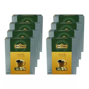 Растворимый кофе JACOBS Professional Lsskaffee Gold 8 х 25 стиков