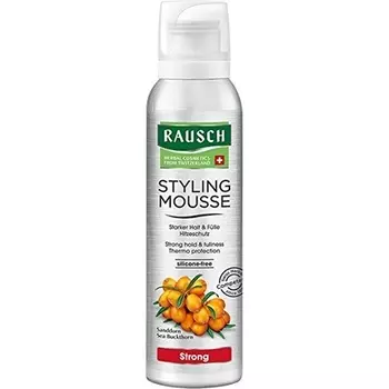 Rausch Styling Mousse Strong аэрозольный веганский продукт для укладки волос 150 мл