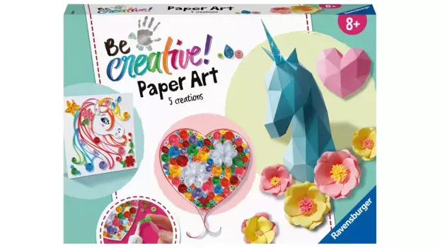 Ravensburger 18236 becreative paper art, diy Ravensburger Beschftigung