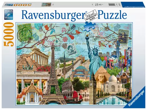Ravensburger, пазл, Большие города, 5000 шт.