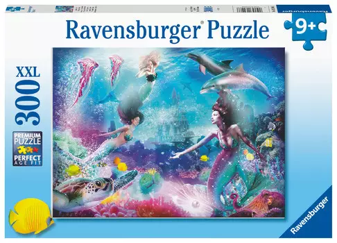 Ravensburger, пазл для детей XXL Русалки, 300 шт.