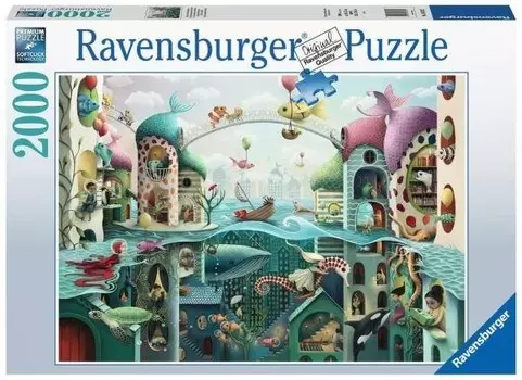 Ravensburger, пазл, Если бы рыба могла говорить, 2000 шт.