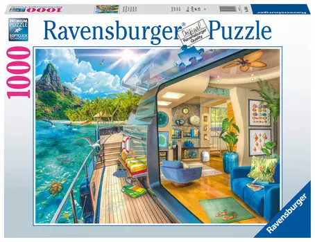 Ravensburger, пазл, Круиз в тропики, 1000 шт.