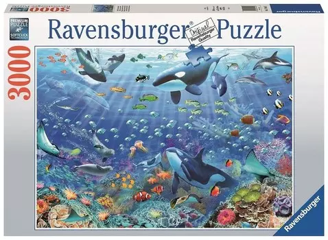 Ravensburger, пазл, Подводный мир, 3000 шт.