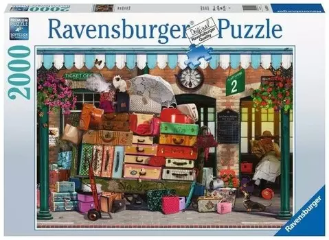 Ravensburger, пазл, Путешествующий налегке, 2000 шт.