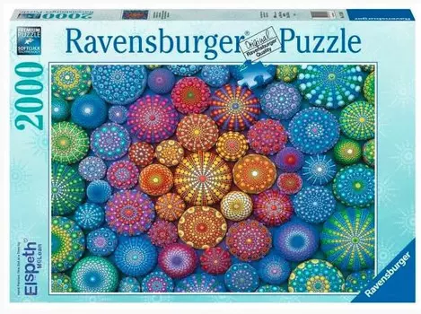 Ravensburger, пазл, Радужные мандалы, 2000 шт.