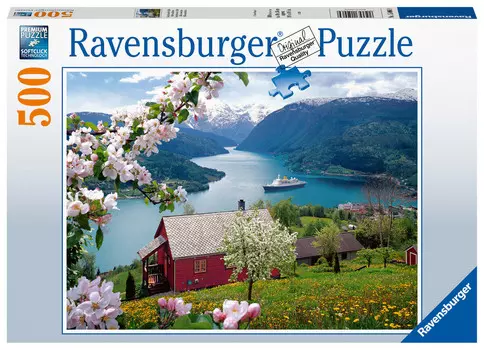 Ravensburger, пазл, Скандинавская идиллия, 500 шт.