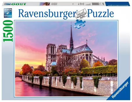 Ravensburger, пазл, Собор Парижской Богоматери, 1500 шт.