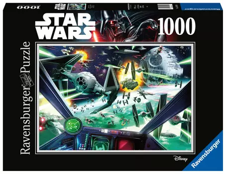 Ravensburger, пазл, Star Wars, X-Wing Cockpit, 1000 шт.