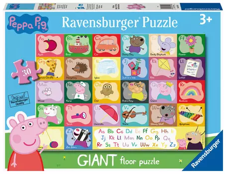 Ravensburger, пазл, Великан, Свинка Пеппа, 24 шт.