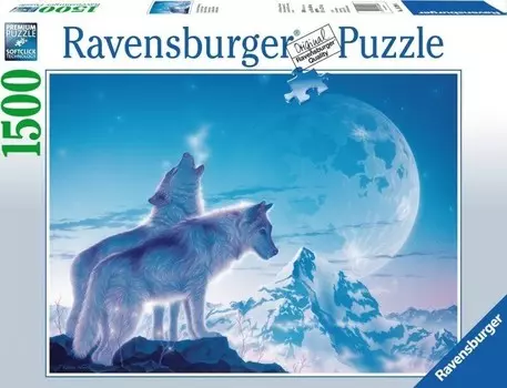 Ravensburger, пазл "Воющий на Луну", 1500 шт.