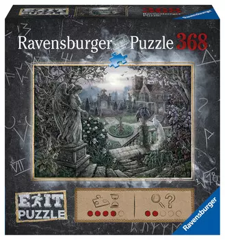 Ravensburger, пазл, Выход, Полночь в саду, 368 шт.