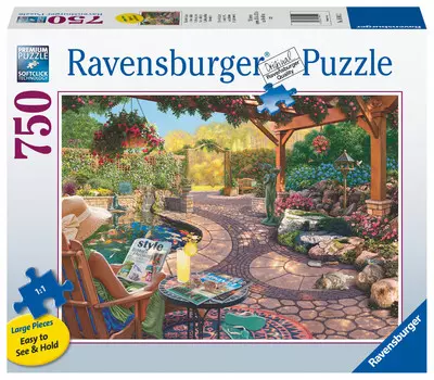 Ravensburger, пазл, XXL, Красивый дворик, 750 шт.