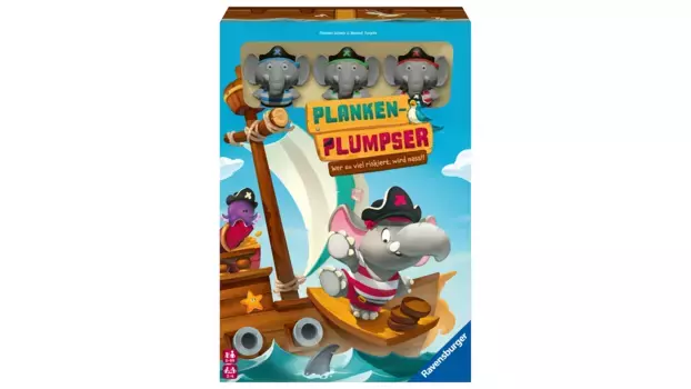 Ravensburger Spiele Plank-Plumpser Если рискнешь слишком сильно, то промокнешь!!