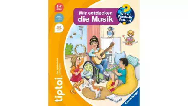 Ravensburger Tiptoi Почему? По какой причине? Почему? Мы открываем музыку
