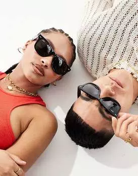 Ray-Ban - 0RB2140N - оригинальные классические солнцезащитные очки Wayfarer черного цвета