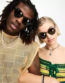 Ray-Ban – 0rb2180 – Круглые коричневые солнцезащитные очки