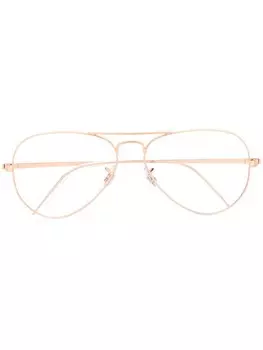 Ray-Ban классические очки-авиаторы, розовый