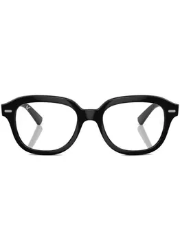 Ray-Ban очки Erik в круглой оправе, черный